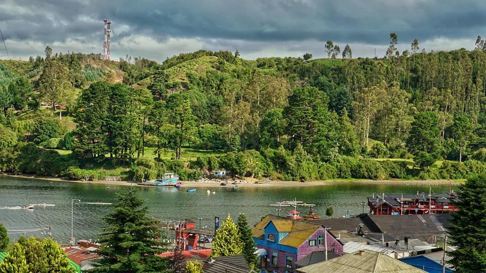 Pink House Angelmo Bed & Breakfast Puerto Montt Dış mekan fotoğraf